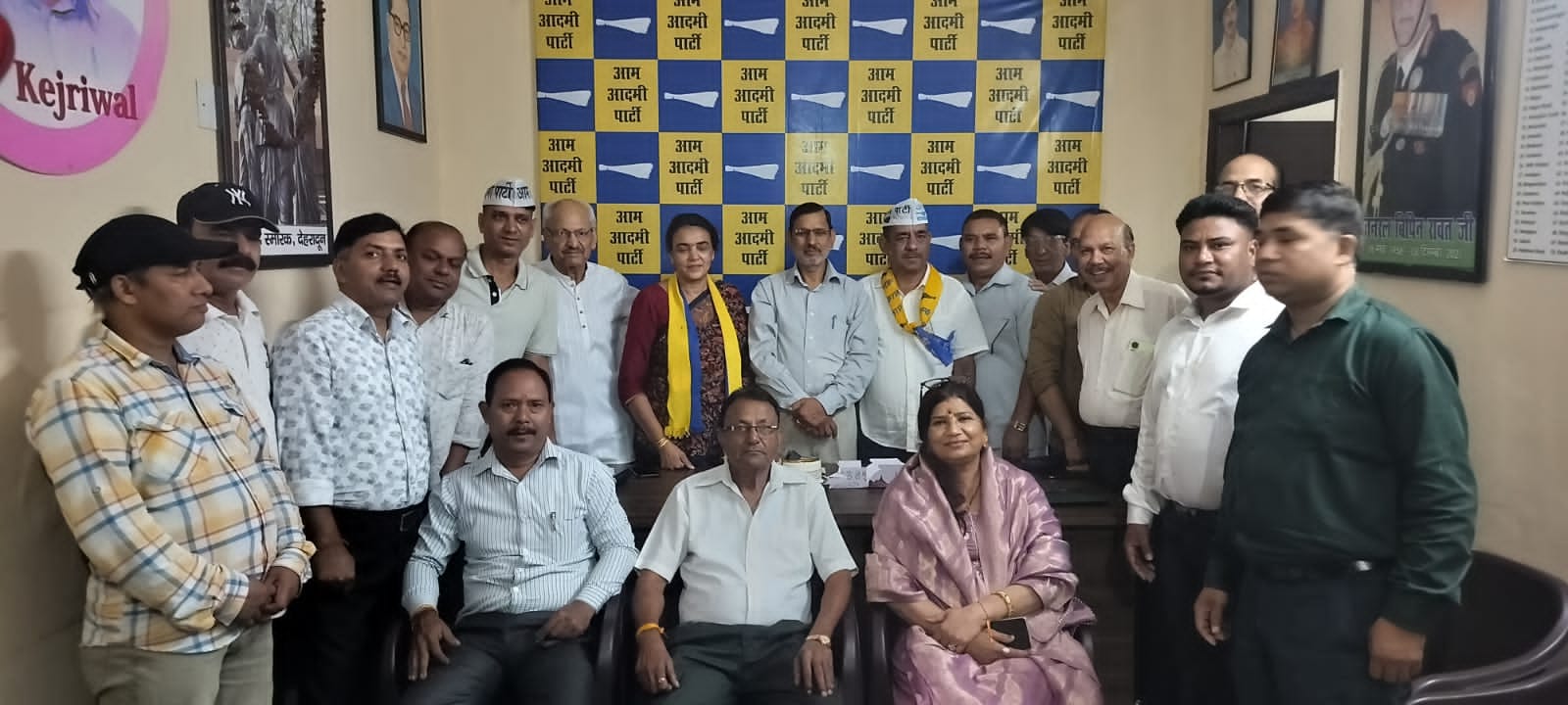 राष्ट्रीय कार्यकारिणी सदस्य व महा नगर अध्यक्ष बनने पर उमा और क्षेत्री का कार्यकर्ताओं ने किया भव्य स्वागत